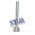 Q235 Steel Screw Jacks / Scaffold Jack Base With Height 406mm